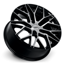 Katana KR01 Glossy Black Machined Face 5x108 ET40 CB73.1 Wheel Rim