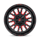 17X9 Fuel D612 Stroke Gloss Black-RTTC 6X135/6X139.7 ET1 wheel/rim