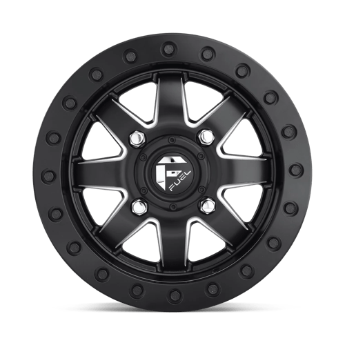 18X7 Fuel UTV D938 Maverick Beadlock MT-BLK-MIL 4X156 ET38 wheel/rim