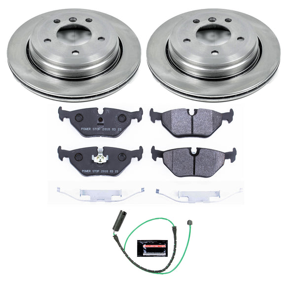 PowerStop Track Day Spec High-Performance Brake Pad and Rotor Kit