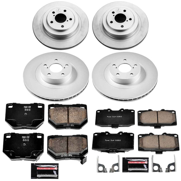 Z23 Daily Driver Premium Carbon-Fiber Ceramic Brake Pad and Fully Coated Rotor K