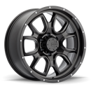 17x9 Mamba M19 Matte Black 5x127 5x5 ET-12 Wheel Rim-2