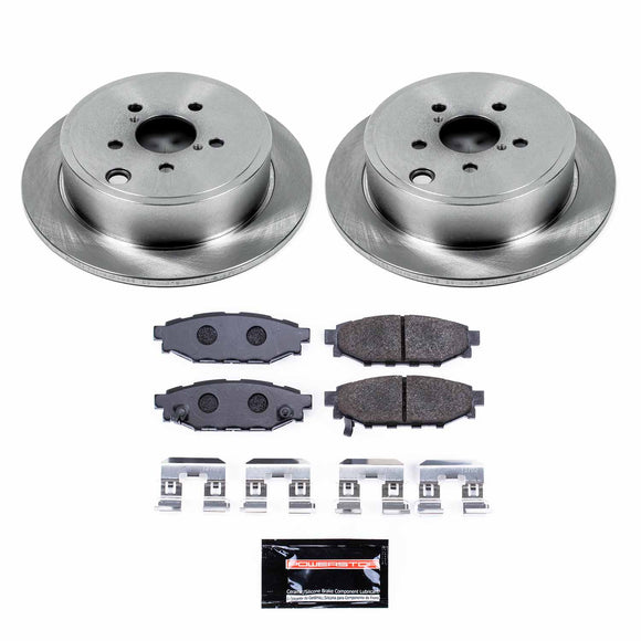 PowerStop Track Day High-Performance Brake Pad and Rotor Kit