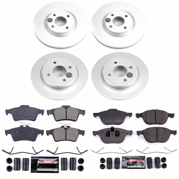 Z23 Daily Driver Premium Carbon-Fiber Ceramic Brake Pad and Fully Coated Rotor K