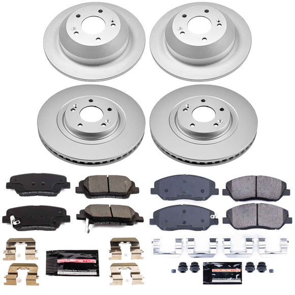Z23 Daily Driver Premium Carbon-Fiber Ceramic Brake Pad and Fully Coated Rotor K