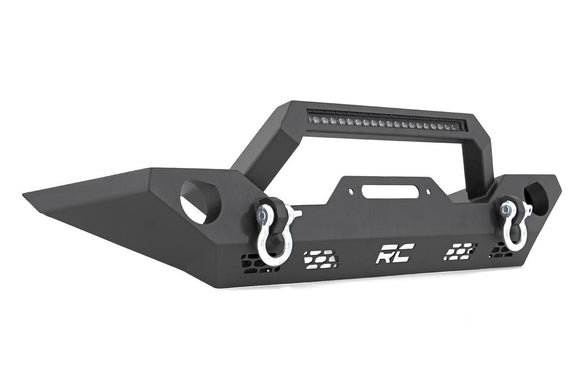 Rough Country Front Bumper Sport OE Fog For Jeep Gladiator JT Wrangler JK And JL