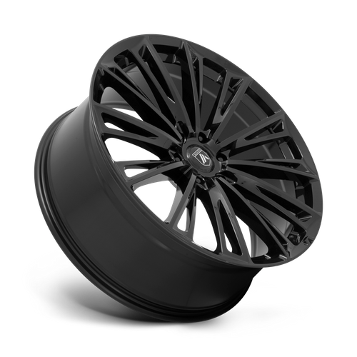 22x9.5 Asanti ABL30 Corona Gloss Black 6x120 ET30 CB66.9 Wheel Rim