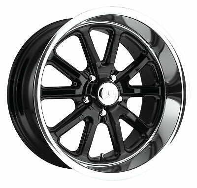 18X8 U.S. Wheel U121 RAMBLER Gloss Black 5X114.3 ET1 wheel/rim