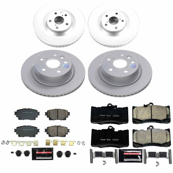 Z23 Daily Driver Premium Carbon-Fiber Ceramic Brake Pad and Fully Coated Rotor K