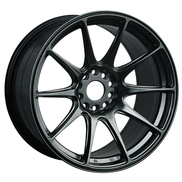 18x8.75 XXR 527 Hyper Black 5x100 ET20 CB73 Wheel