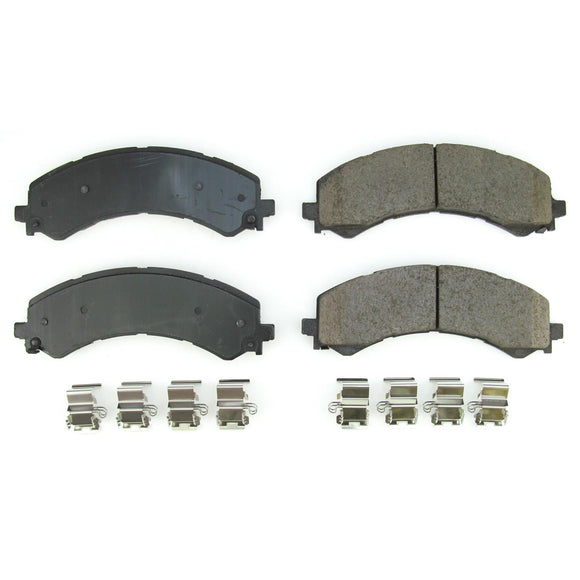 PowerStop Z17 Evolution Ceramic Brake Pads With Hardware