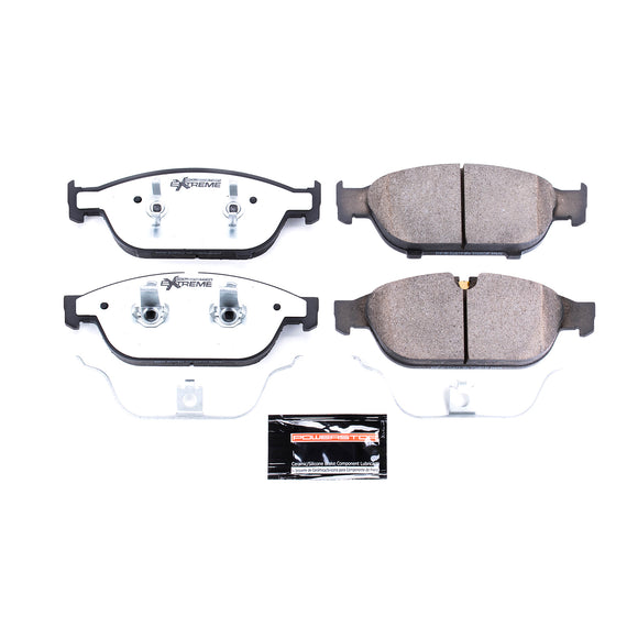 PowerStop Z26 Street Performance Carbon-Fiber Ceramic Brake Pads With Hardware