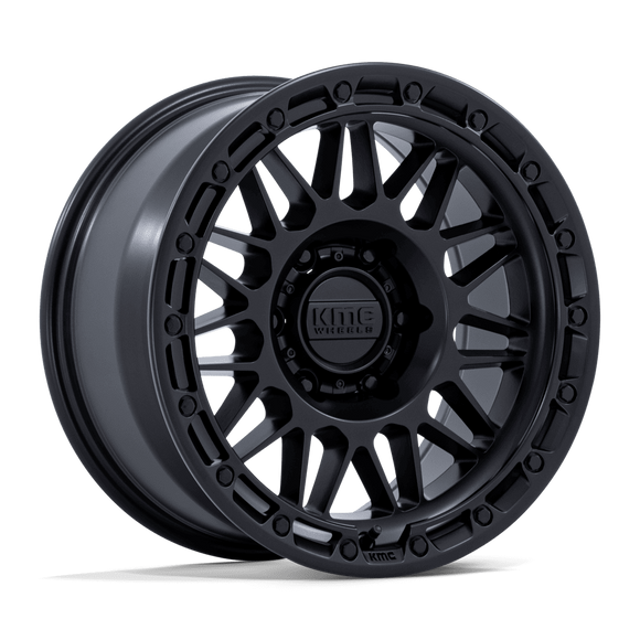 18x9 KMC KM555 Attack Matte Black 6x139.7 ET18 CB106.1 Wheel Rim