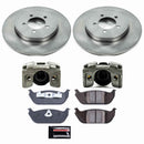 PowerStop OE Stock Replacement Low-Dust Ceramic Brake Pad, Rotor and Caliper Kit