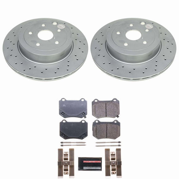 Z23 Daily Driver Premium Carbon-Fiber Ceramic Brake Pad and Fully Coated Rotor K