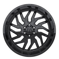 22x10 TIS 554B Black 8x170 ET-19 Wheel Rim