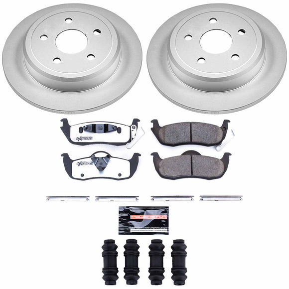 Z36 Truck & Tow Premium Carbon-Fiber Ceramic Brake Pad and Fully Coated Rotor Ki