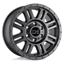 16x8 Black Rhino Yellowstone Matte Gun Metal 5x160 ET45.00 CB65.10 Wheel/Rim