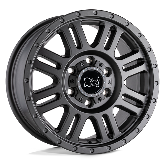 16x8 Black Rhino Yellowstone Matte Gun Metal 5x160 ET45.00 CB65.10 Wheel/Rim