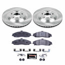 PowerStop Track Day High-Performance Brake Pad and Rotor Kit