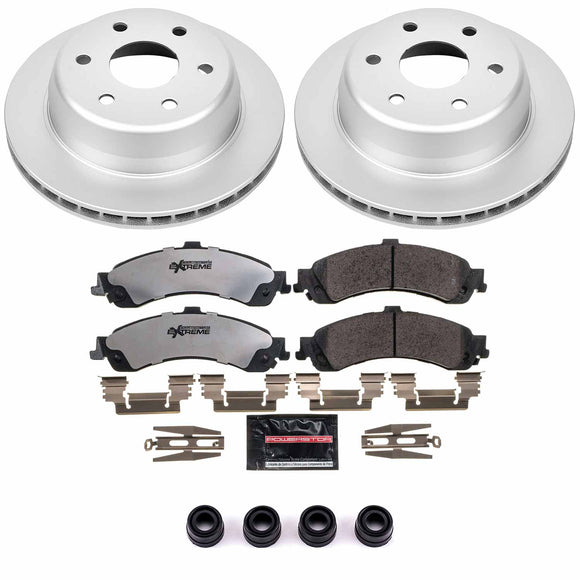 Z36 Truck & Tow Premium Carbon-Fiber Ceramic Brake Pad and Fully Coated Rotor Ki