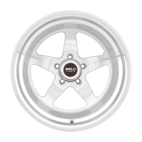 20x9 WELD Performance Ventura Gloss Silver Machined 5x115 ET20 Wheel Rim