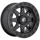 15X7 Fuel UTV D936 Maverick Beadlock Matte Black 4X137 ET38 wheel/rim