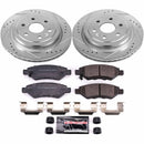 PowerStop Z23 Daily Driver Carbon-Fiber Ceramic Brake Pad and Drilled & Slotted