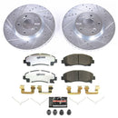PowerStop Z26 Street Performance Ceramic Brake Pad and Drilled & Slotted Rotor K