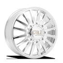 20x8.25 Cali Off-Road Summit Dually Polished/Milled  8x165.1 ET115 wheel