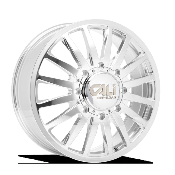 20x8.25 Cali Off-Road Summit Dually Polished/Milled  8x165.1 ET115 wheel