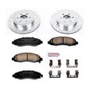 PowerStop Z23 Daily Driver Carbon-Fiber Ceramic Brake Pad and Drilled & Slotted
