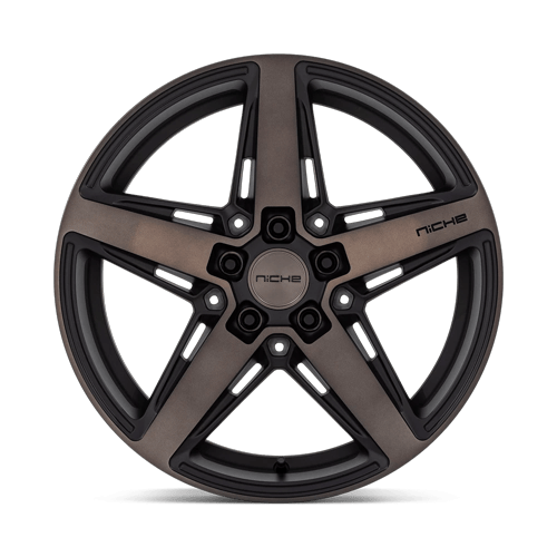 18X8 Niche 1PC M271 Teramo Black 5X112 ET30 Wheel Rim