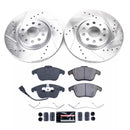 PowerStop Z23 Daily Driver Carbon-Fiber Ceramic Brake Pad and Drilled & Slotted