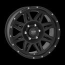17X9 Pro Comp Alloys PA5 Torq Flat Black 5x114.3 ET-6 Wheel Rim