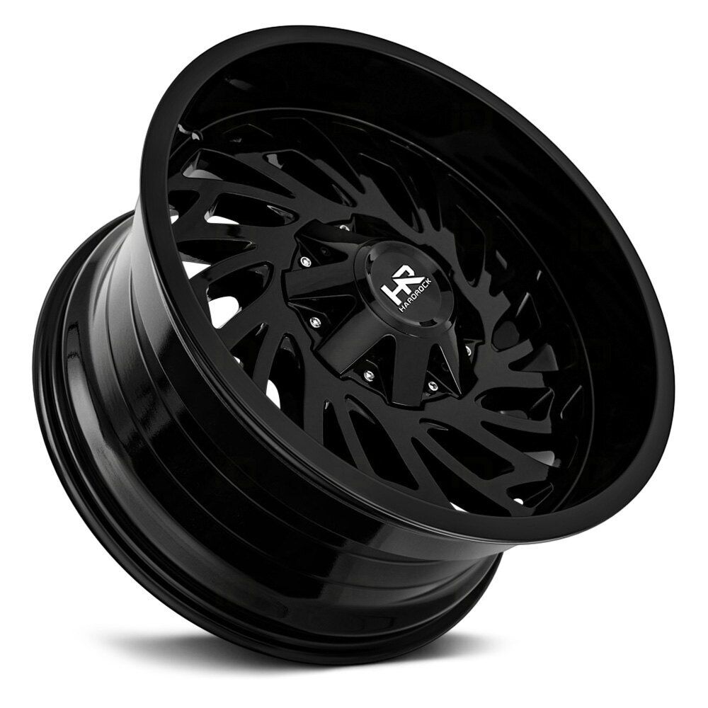 20x12 Hardrock Attack Gloss Black 5x127/139.7 ET-51 wheel/rim