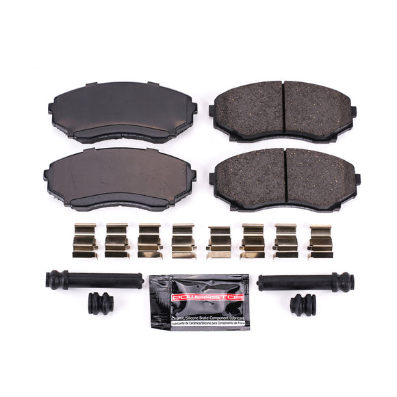 PowerStop Z23 Evolution Sport Carbon-Fiber Brake Pads With Hardware