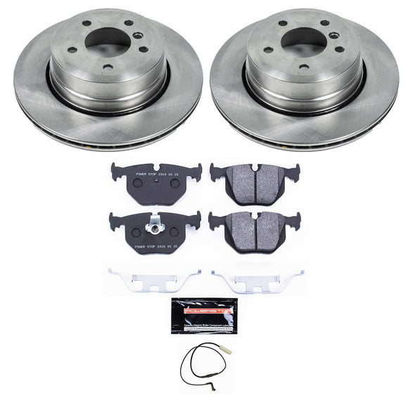 PowerStop Track Day Spec High-Performance Brake Pad and Rotor Kit
