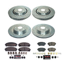 PowerStop Z23 Daily Driver Carbon-Fiber Ceramic Brake Pad and Drilled & Slotted