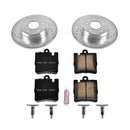PowerStop Z23 Daily Driver Carbon-Fiber Ceramic Brake Pad and Drilled & Slotted