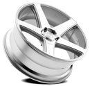 24x10 Select Precision Alloys SPECTRUM Gloss Silver Machined 5x127 ET15 CB78.1