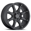 17x9 Black Rhino Glamis Black Wheel/Rim 5x127 5-127 5x5 17-9 ET-12