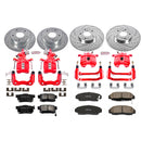 PowerStop Z23 Daily Driver Carbon-Fiber Ceramic Pads Drilled & Slotted Rotor & C