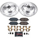 PowerStop Z23 Daily Driver Carbon-Fiber Ceramic Brake Pad and Drilled & Slotted