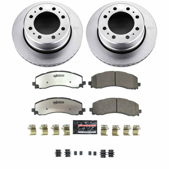 Z36 Truck & Tow Premium Carbon-Fiber Ceramic Brake Pad and Fully Coated Rotor Ki