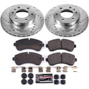 PowerStop Z23 Daily Driver Carbon-Fiber Ceramic Brake Pad and Drilled & Slotted