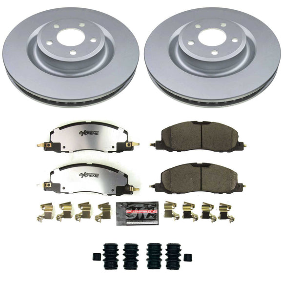 Z36 Truck & Tow Premium Carbon-Fiber Ceramic Brake Pad and Fully Coated Rotor Ki