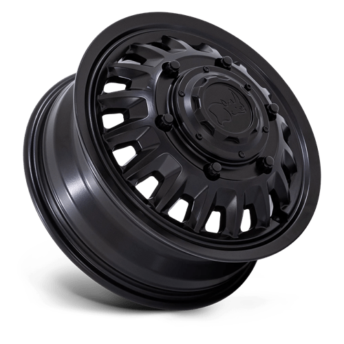 16X6 Black Rhino BR019 Aliso Dually Matte Black 6X205 ET0 CB161 Wheel Rim