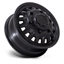 16X6 Black Rhino BR019 Aliso Dually Matte Black 6X205 ET0 CB161 Wheel Rim