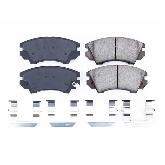 PowerStop Z17 Evolution Ceramic Brake Pads With Hardware
